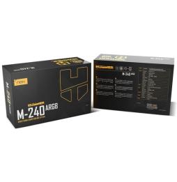 Sistema de Refrigeración Líquida Nox M-240 ARGB/ Negro