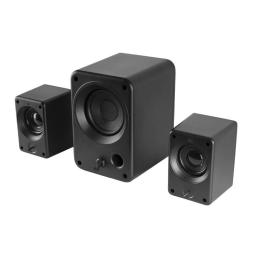 Altavoces Mars Gaming MS-H21/ 35W/ 2.1/ Negros