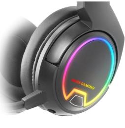 Auriculares Gaming Inalámbricos con Micrófono Mars Gaming MHW100/ Jack 3.5/ Negros