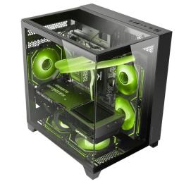 Caja Gaming MiniTorre Mars Gaming MC-3CM/ Negra