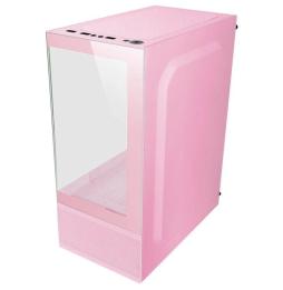 Caja Gaming Minitorre Mars Gaming MC-SE/ Rosa