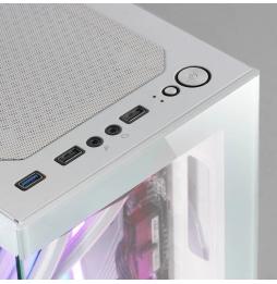 Caja Gaming Minitorre Mars Gaming MC-SE/ Blanca