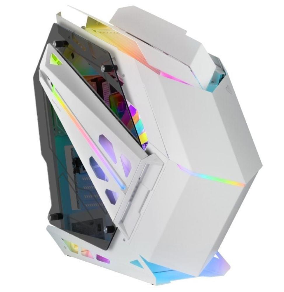 Caja Gaming Semitorre Mars Gaming MC-TITAN/ Blanca