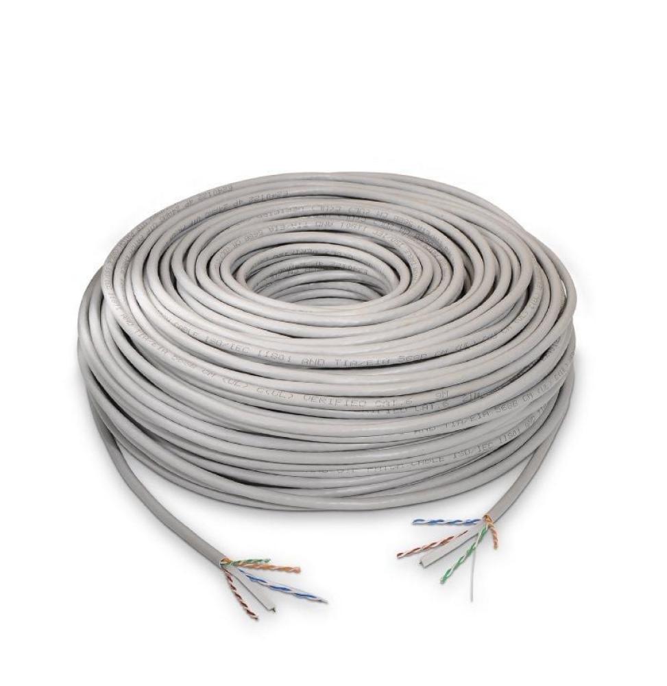 Bobina de Cable RJ45 UTP Aisens A135-0261 Cat.6/ 100m/ Gris