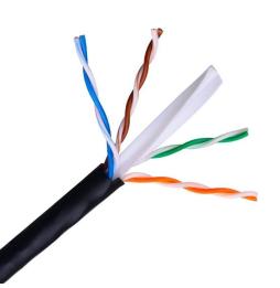 Bobina de Cable RJ45 para Exteriores UTP Aisens A135-0264 Cat.6/ 305m/ Impermeable/ Negro