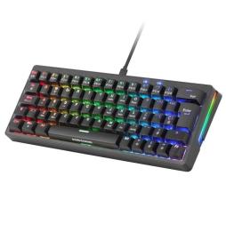 Teclado Gaming Mecánico Mars Gaming MKMINIPRO/ Switch Amarillo/ Negro