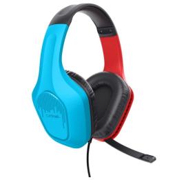 Auriculares Gaming con Micrófono Trust Gaming GXT 416S Zirox/ Jack 3.5/ Azules y Rojos