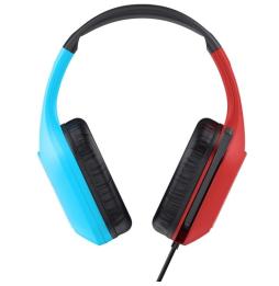 Auriculares Gaming con Micrófono Trust Gaming GXT 416S Zirox/ Jack 3.5/ Azules y Rojos