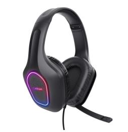 Auriculares Gaming con Micrófono Trust Gaming GXT 416 Zirox/ Jack 3.5/USB Negros