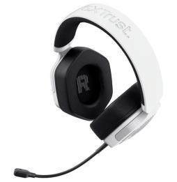 Auriculares Gaming con Micrófono Trust Gaming GXT 492W Carus/ Jack 3.5/ Blancos