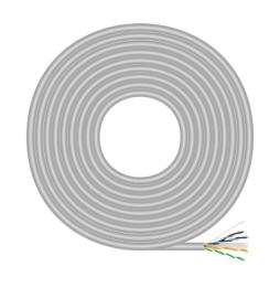 Bobina de Cable RJ45 UTP Aisens A135-0743 Cat.6/ 500m/ Gris