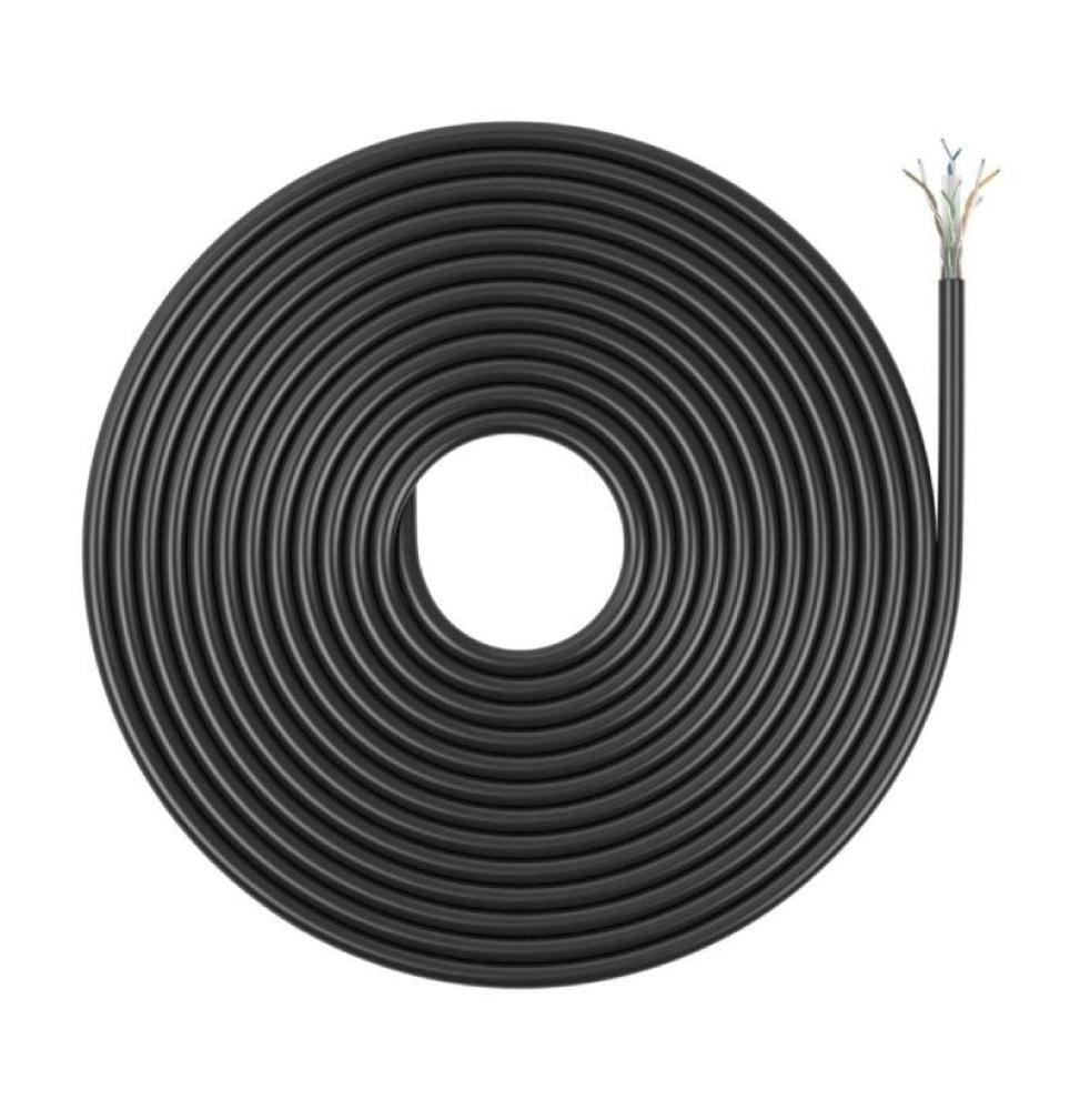 Bobina de Cable RJ45 para Exteriores UTP AWG23 Aisens A135-0751 Cat.6/ 305m/ Impermeable/ Negro