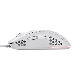 Ratón Gaming Trust Gaming GXT 929W Helox/ Hasta 6400 DPI/ Blanco