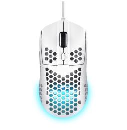 Ratón Gaming Trust Gaming GXT 929W Helox/ Hasta 6400 DPI/ Blanco