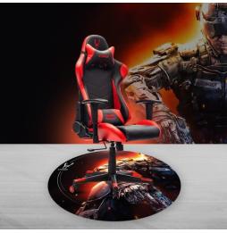 Alfombra Gaming Woxter Stinger Floorpad SOLDIER/ Iron