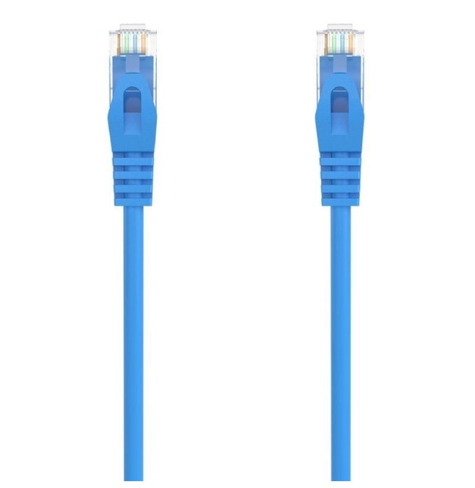 Cable de Red RJ45 AWG24 UTP Aisens A145-0570 Cat.6A/ LSZH/ 25cm/ Azul