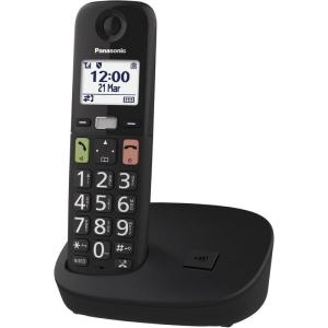 Teléfono Inalámbrico Panasonic KX-TGU110/ Negro