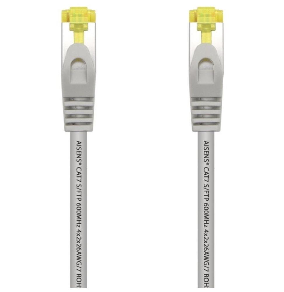 Cable de Red RJ45 S/FTP Aisens A146-0332 Cat.7/ 25cm/ Gris