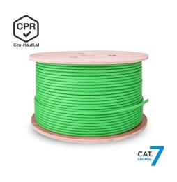 Bobina de Cable RJ45 SFTP AWG23 LSZH CPR Cca Aisens A146-0667 Cat.7/ 305m/ Verde