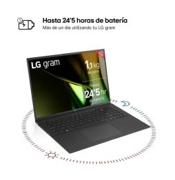 Portátil LG Gram 17Z90S-G.AD7BB Intel Core Ultra 7-155H/ 32GB/ 2TB SSD/ 17'/ Win11