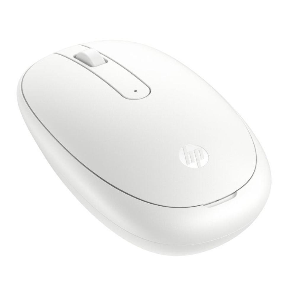 Ratón Inalámbrico por Bluetooth HP 240/ Hasta 1600 DPI/ Blanco Lunar