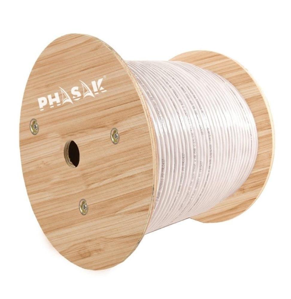 Bobina de Cable RJ45 SFTP Phasak PHR 660 Cat.6/ 305m/ Gris