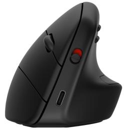 Ratón Ergonómico Inalámbrico por Bluetooth/ 2.4GHz HP 925/ Batería Recargable/ Hasta 1200 DPI/ Negro