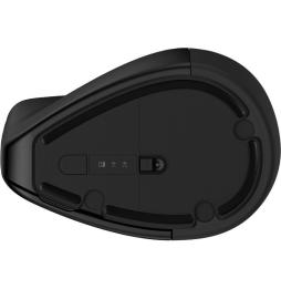 Ratón Ergonómico Inalámbrico por Bluetooth/ 2.4GHz HP 925/ Batería Recargable/ Hasta 1200 DPI/ Negro