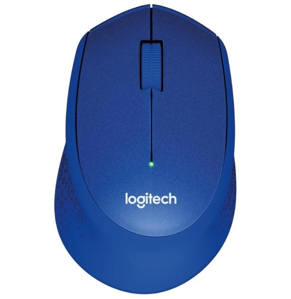 Ratón Inalámbrico Logitech M330 Silent Plus/ Hasta 1000 DPI/ Azul