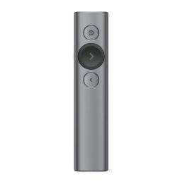 Presentador Inalámbrico por Bluetooth Logitech Spotlight Presentation Remote/ 2.4GHz/ Gris Pizarra