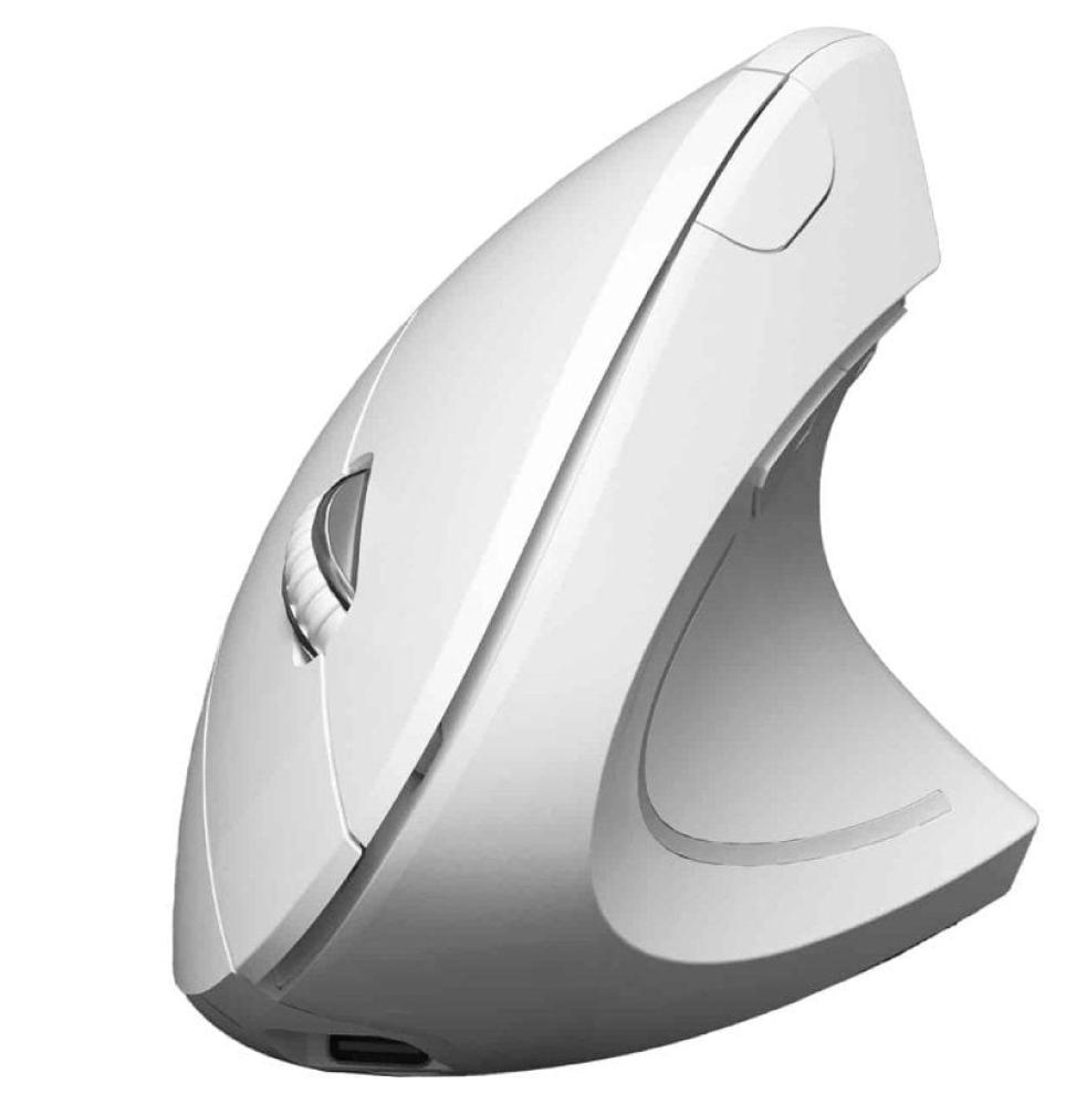 Ratón Ergonómico Inalámbrico por Bluetooth/ 2.4GHz Subblim Glide Vertical Ergo Dual Battery/ Batería Recargable/ Hasta 1600 DPI/