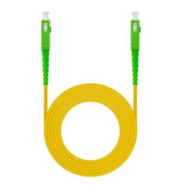 Cable de Fibra Óptica G657A2 Nanocable 10.20.0030/ LSZH/ 30m/ Amarillo