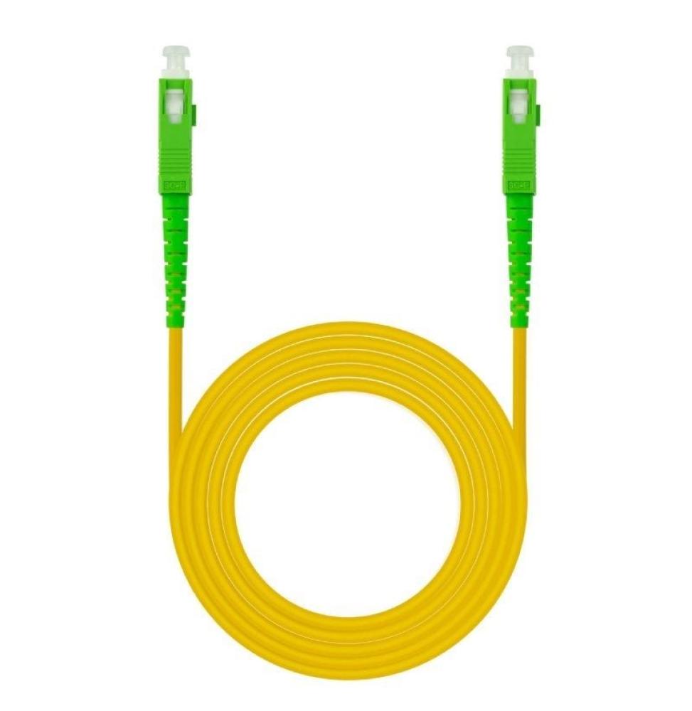 Cable de Fibra Óptica G657A2 Nanocable 10.20.0030/ LSZH/ 30m/ Amarillo