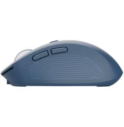 Ratón Inalámbrico por Bluetooth Trust Ozaa Compact Wireless/ Batería recargable/ Hasta 3200 DPI/ Azul