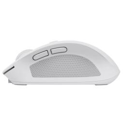 Ratón Inalámbrico por Bluetooth Trust Ozaa Compact Wireless/ Batería recargable/ Hasta 3200 DPI/ Blanco