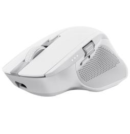 Ratón Inalámbrico por Bluetooth Trust Ozaa+/ Batería recargable/ Hasta 3200 DPI/ Blanco