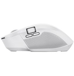 Ratón Inalámbrico por Bluetooth Trust Ozaa+/ Batería recargable/ Hasta 3200 DPI/ Blanco