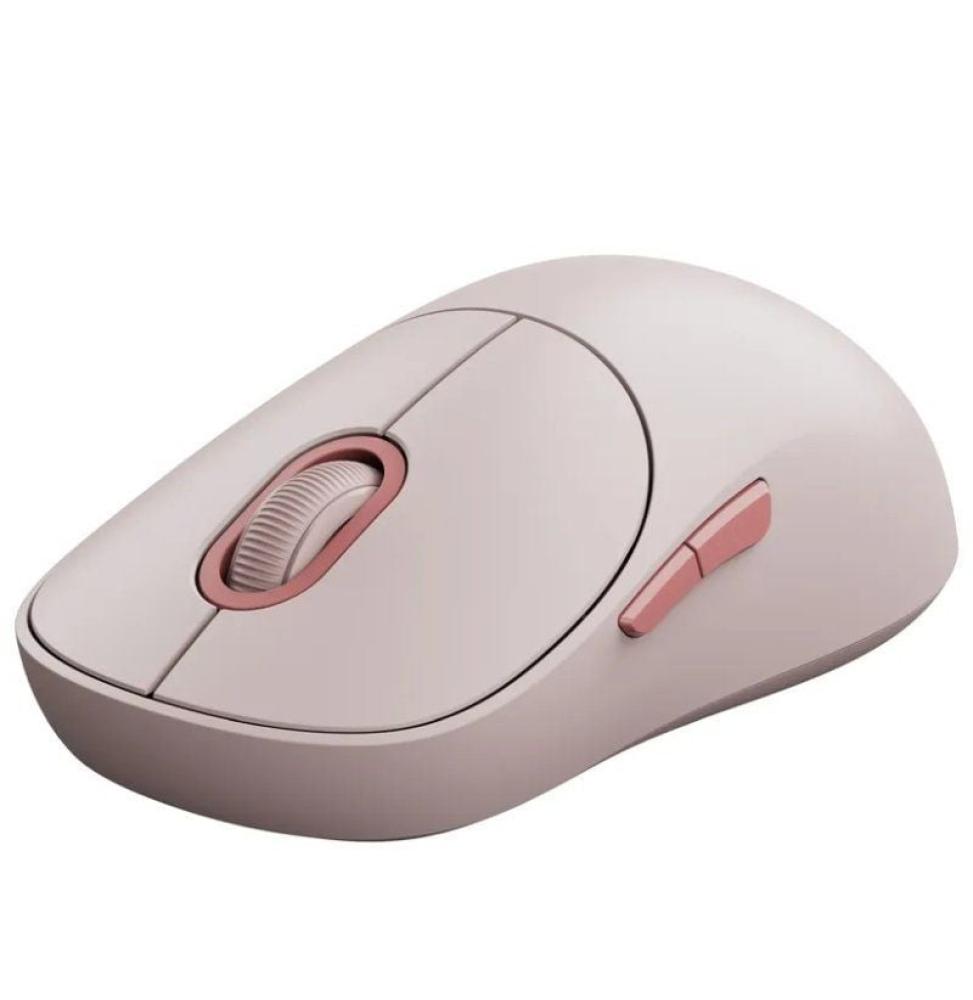 Ratón Inalámbrico Xiaomi Wireless Mouse 3/ Hasta 1200 DPI/ Rosa