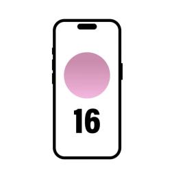 Smartphone Apple iPhone 16 128GB/ 6.1'/ 5G/ Rosa