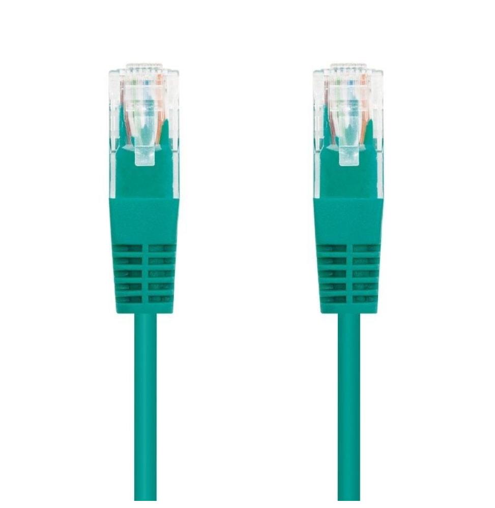 Cable de Red RJ45 UTP Nanocable 10.20.0400-L25-GR Cat.6/ 25cm/ Verde