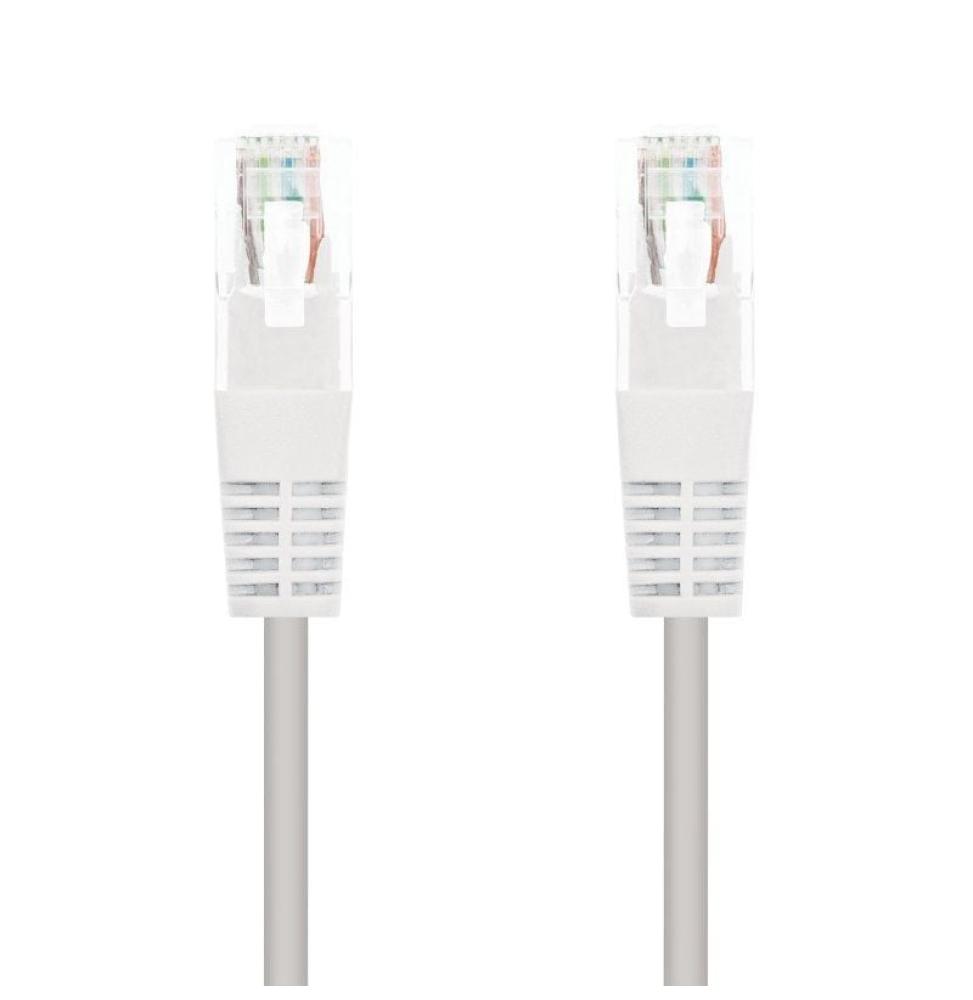 Cable de Red RJ45 UTP Nanocable 10.20.0400-L25-W Cat.6/ 25cm/ Blanco