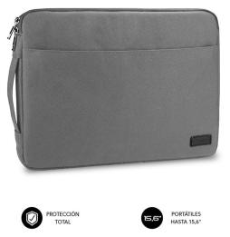 Funda Subblim Urban Laptop Sleeve para Portátiles hasta 15.6'/ Gris