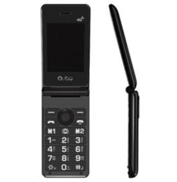 Teléfono Móvil Qubo X-28 4G para Personas Mayores/ Negro