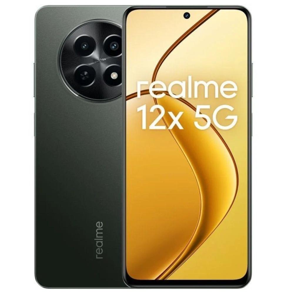 Smartphone Realme 12X 8GB/ 256GB/ 6.6'/ 5G/ Negro Brillante