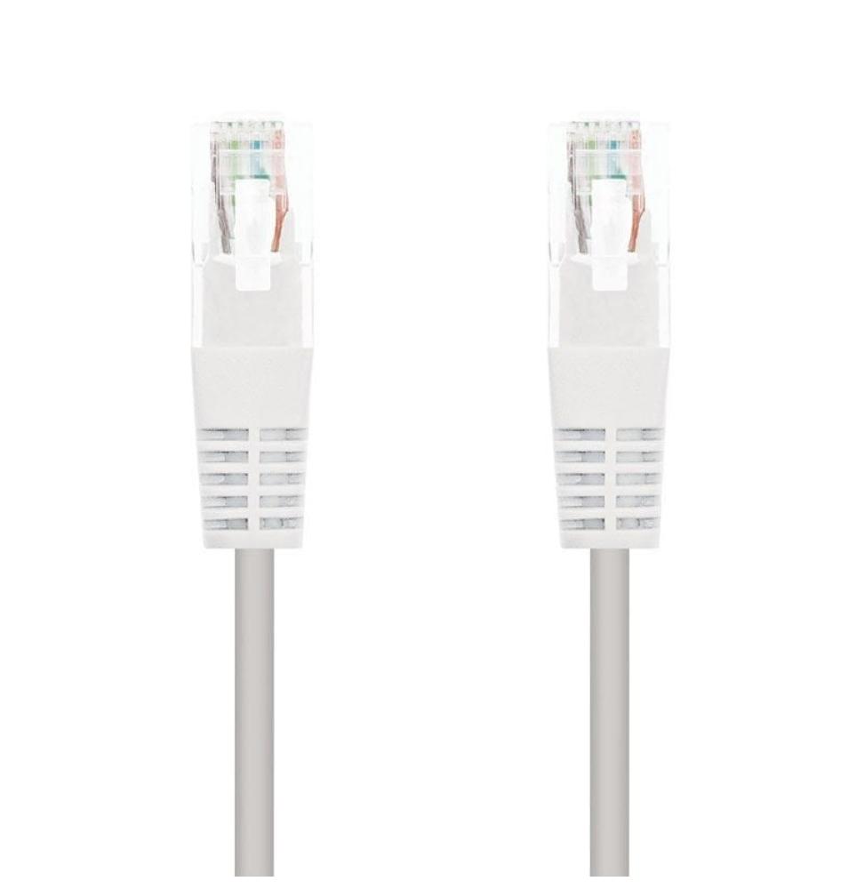 Cable de Red RJ45 UTP Nanocable 10.20.0403-W Cat.6/ 3m/ Blanco