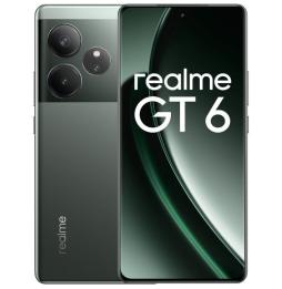 Smartphone Realme GT6 16GB/ 512GB/ 6.78'/ 5G/ Verde Resplandor