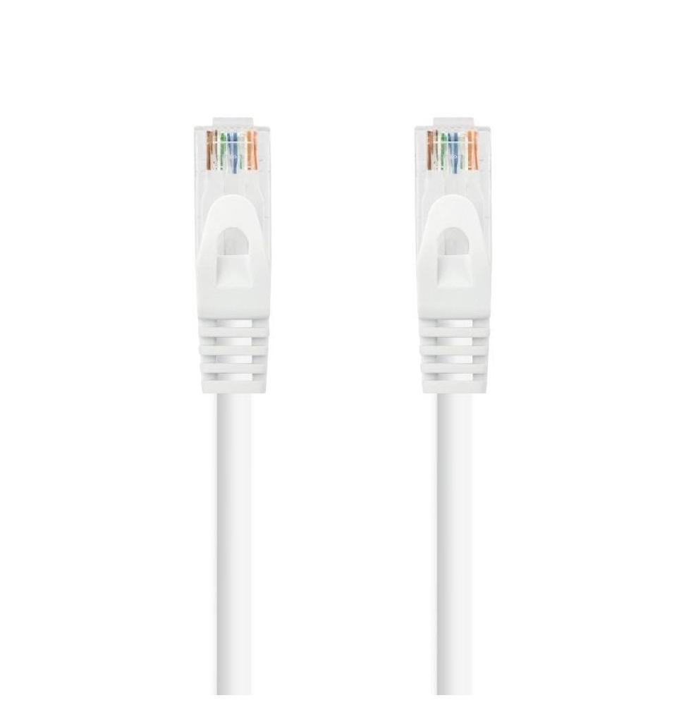 Cable de Red RJ45 UTP Nanocable 10.20.1800-L25-W Cat.6A/ LSZH/ 25cm/ Blanco