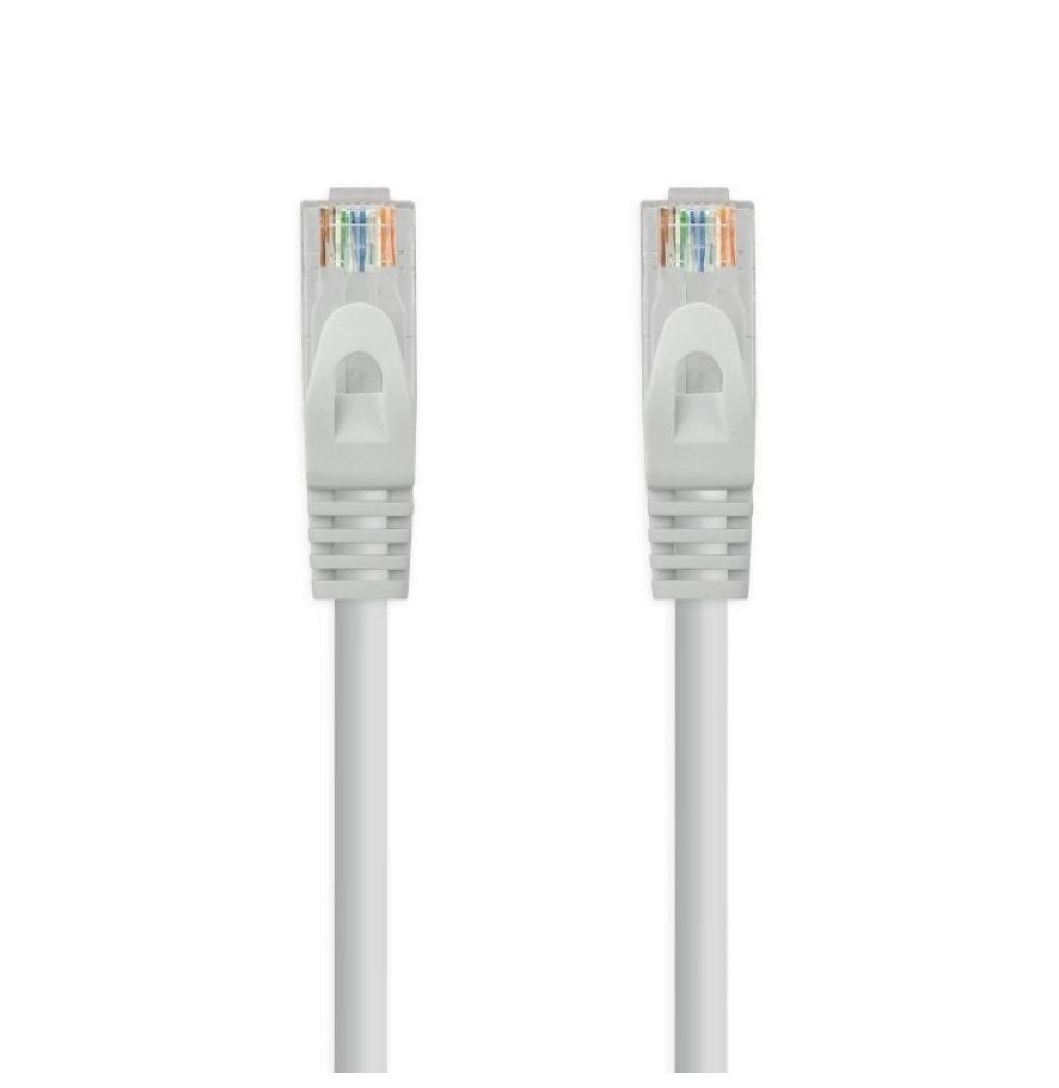 Cable de Red RJ45 UTP Nanocable 10.20.1801 Cat.6A/ 1m/ Gris