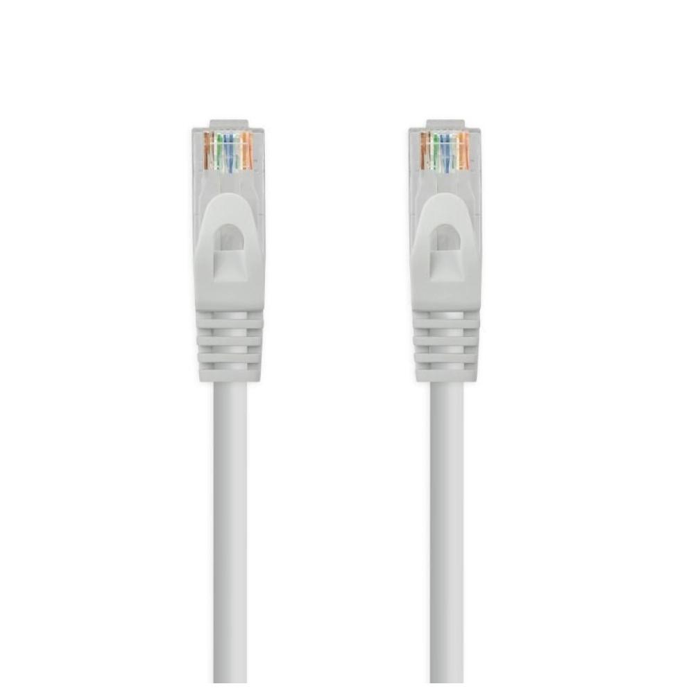 Cable de Red RJ45 UTP Nanocable 10.20.1810 Cat.6/ 10m/ Gris