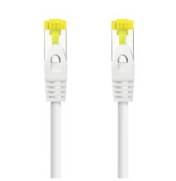 Cable de Red RJ45 SFTP Nanocable 10.20.1900-L25-W Cat.6A/ LSZH/ 25cm/ Blanco